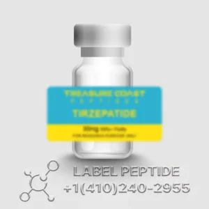 Customized Logo Peptide Vial Labels Printing