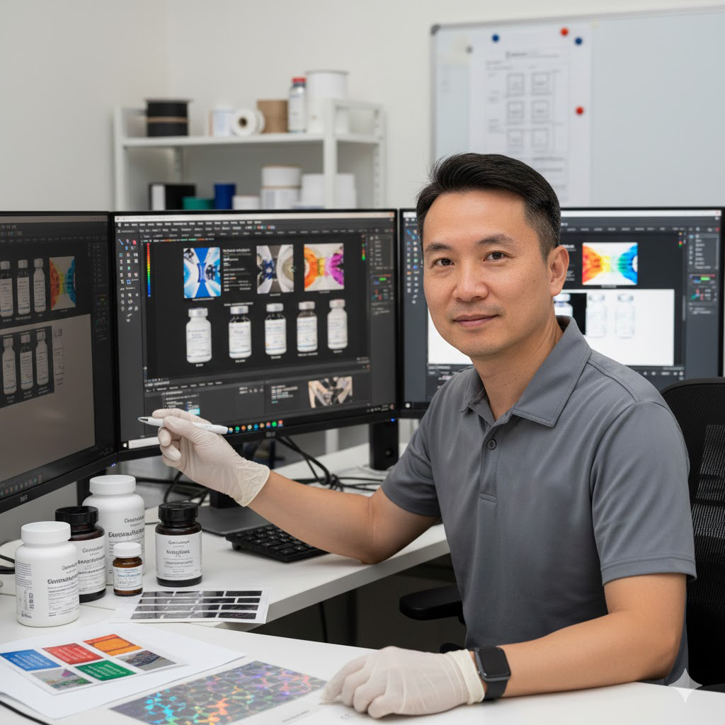 Custom Peptide Label Printing