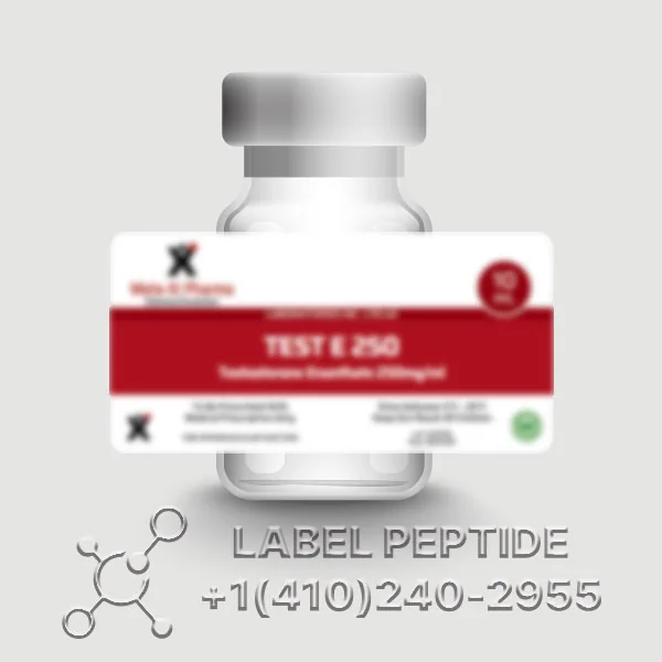 test e 250 vial labels