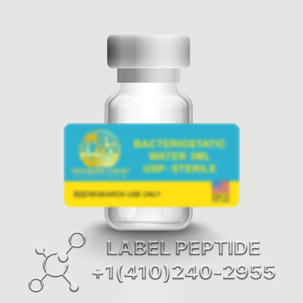 bac water labels for vial