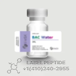 Custom Bacteriostatic Water Vial Labels Printing