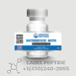 Custom Bacteriostatic Water 3ml Vial Labels Waterproof Printing Service