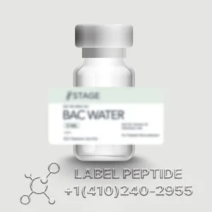 Small MOQ 2ml bac water vial labels  printing for beginner
